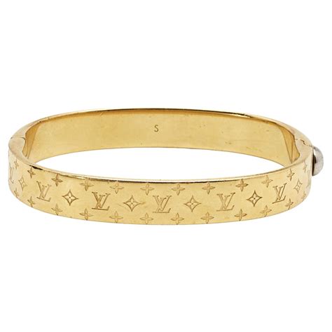 louis vuitton gold bangle bracelet